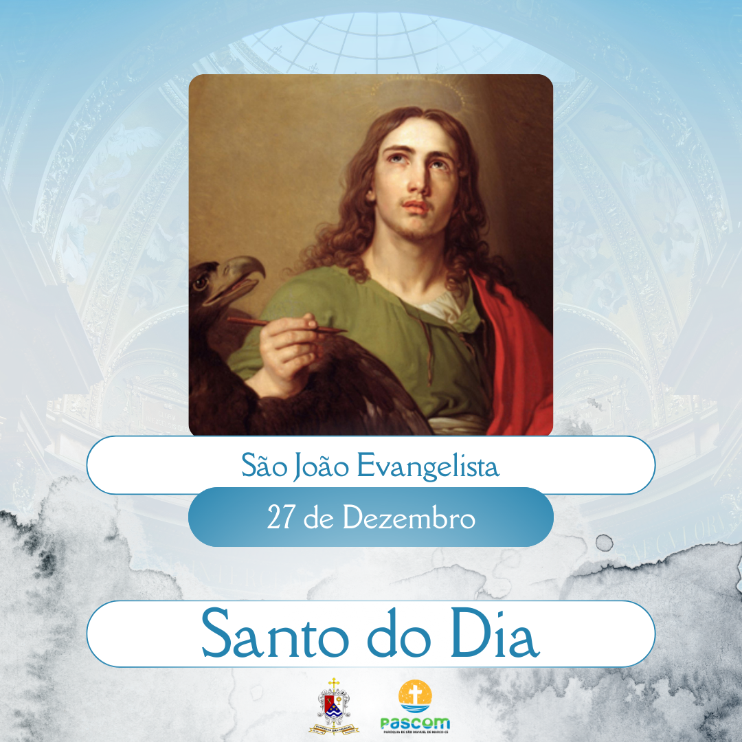 São João Evangelista. Créditos: Paróquia de São Manuel