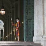 Guarda Suíço no Vaticano. Créditos: Pixabay