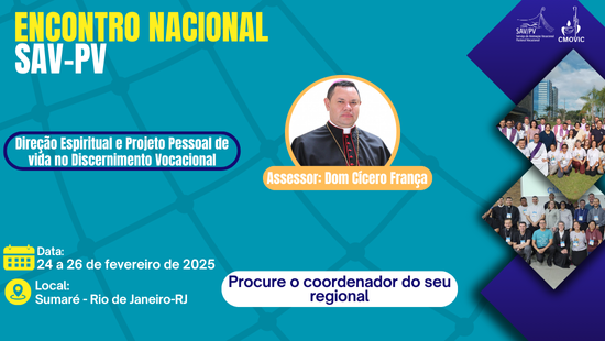 Encontro Nacional do Serviço de Animação Vocacional. Créditos: CNBB