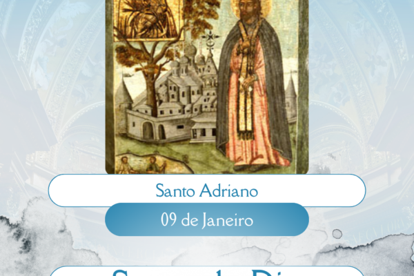 Santo Adriano. Créditos: Paróquia de São Manuel