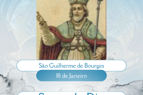 São Guilherme de Bourges. Créditos: Paróquia de São Manuel