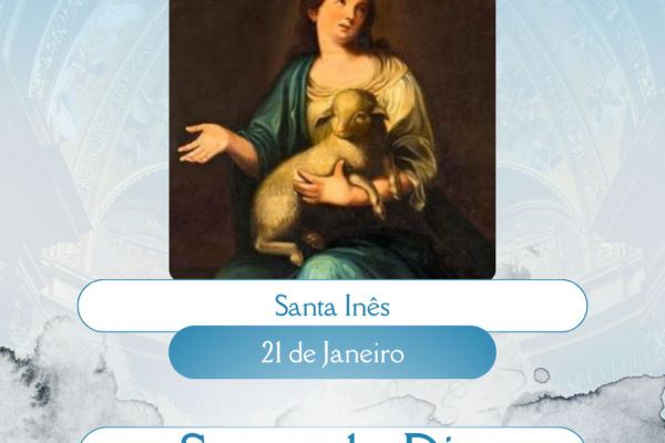 Santa Inês. Créditos: Paróquia de São Manuel