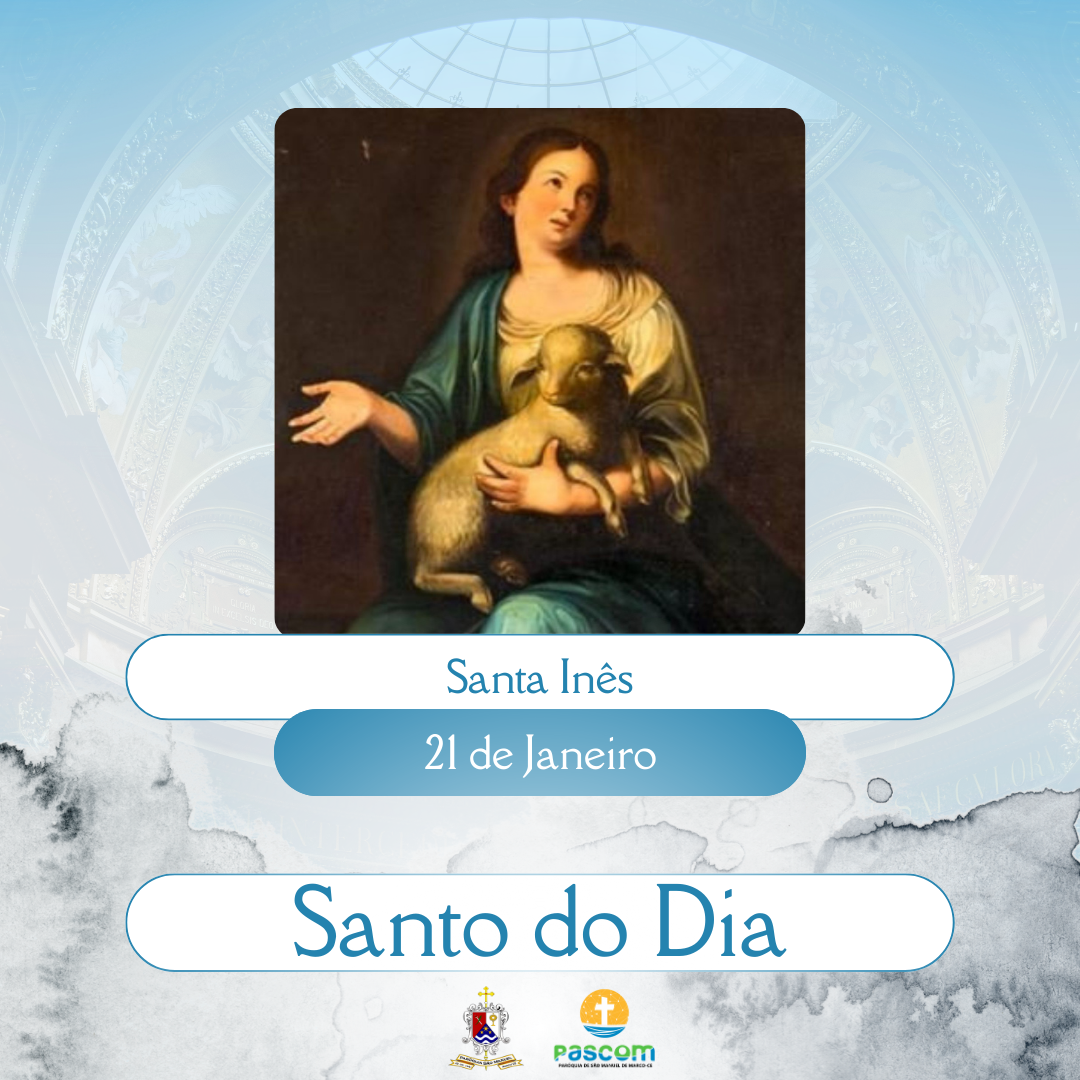 Santa Inês. Créditos: Paróquia de São Manuel