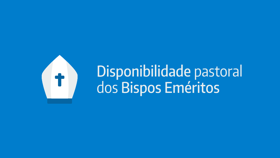 Guia de disponibilidade dos Bispos Eméritos. Créditos: CNBB