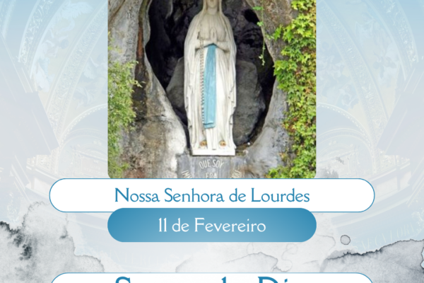 Nossa Senhora de Lourdes. Créditos: Paróquia de São Manuel