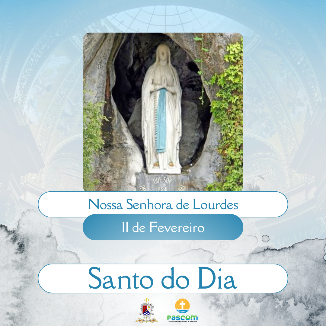 Nossa Senhora de Lourdes. Créditos: Paróquia de São Manuel