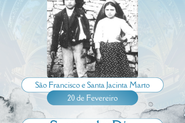 São Francisco e Santa Jacinta Marto. Créditos: Paróquia de São Manuel