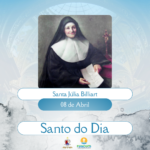 Santa Júlia Billiart. Créditos: Paróquia de São Manuel
