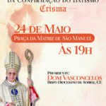Santa Missa da confirmação do batismo. Créditos: Paróquia de São Manuel