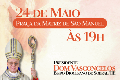 Santa Missa da confirmação do batismo. Créditos: Paróquia de São Manuel