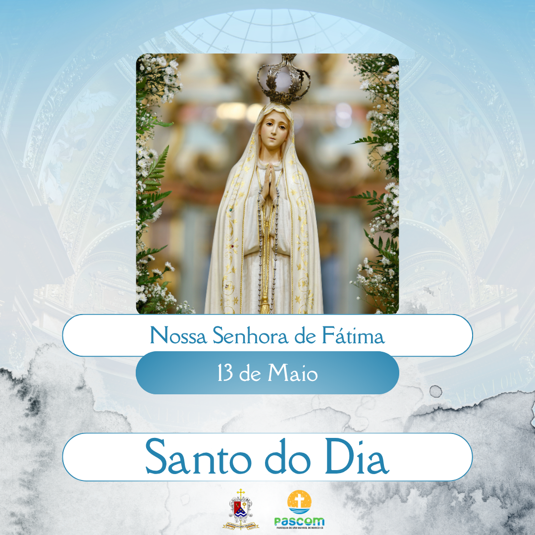 Nossa Senhora de Fátima. Créditos: Paróquia de São Manuel