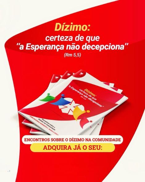 Material Pastoral do Dízimo do Regional Nordeste 3. Créditos: CNBB