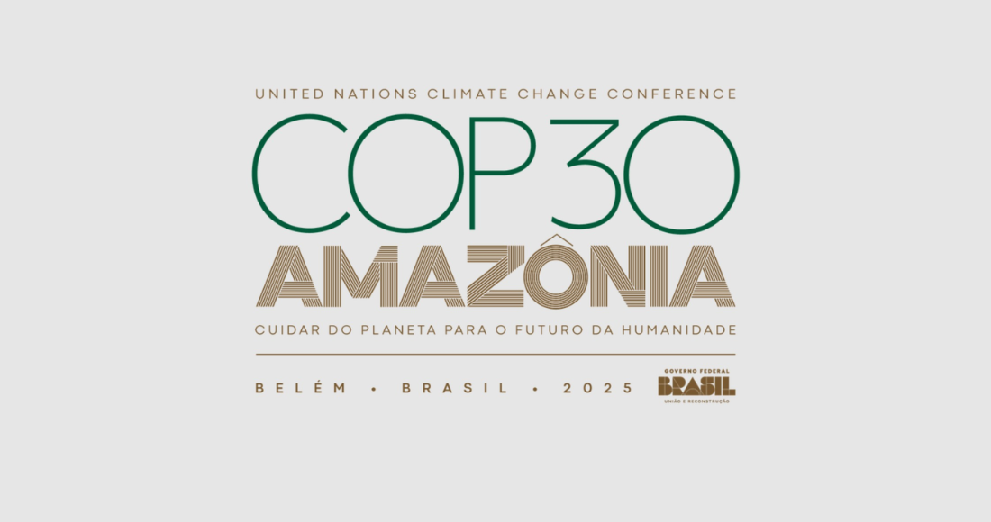 Banner do COP30. Créditos: Governo Federal