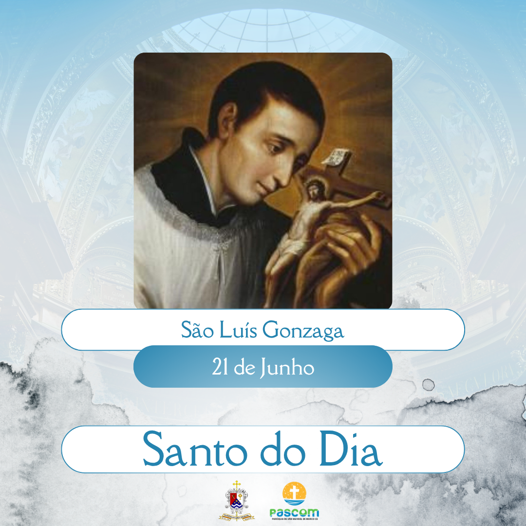 São Luís Gonzaga. Créditos: Paróquia de São Manuel