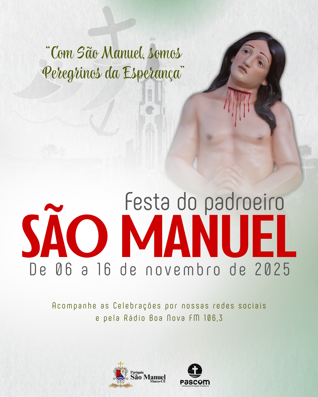 Festa de São Manuel 2025. Créditos: Paróquia de São Manuel