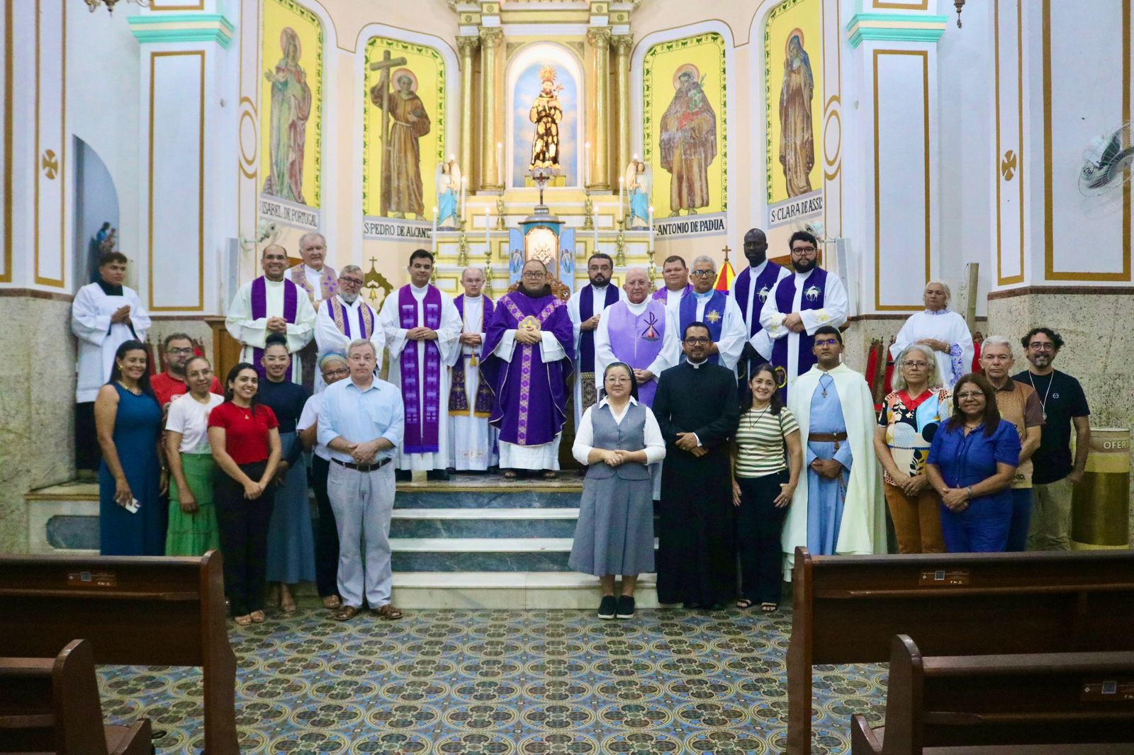 Registro do 2° Encontro dos Reitores dos Santuários do Regional Nordeste 1. Créditos: SerCom Santuário São Francisco das Chagas