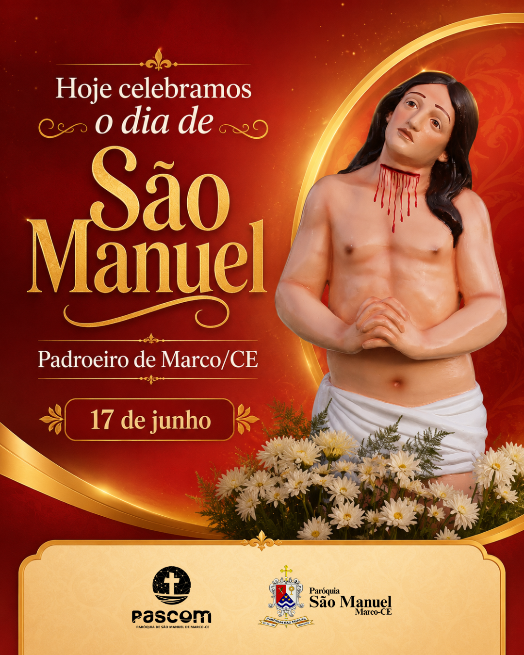 São Manuel. Créditos: Paróquia de São Manuel